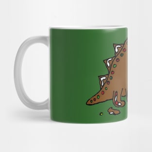 Gingerbread Godzilla Mug